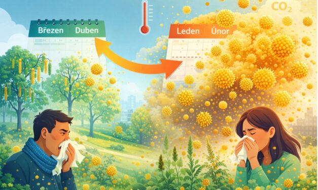 Pylová sezóna se mění před očima. Příčinou jsou klimatické změny 